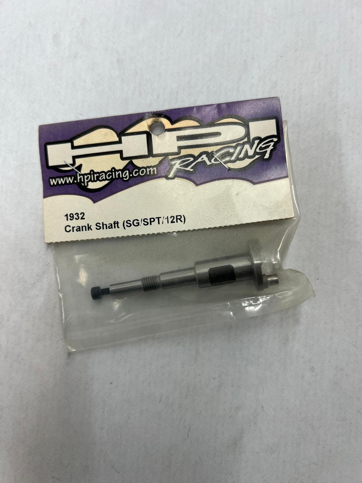 HPI RACING # 1932 CRANK SHAFT (SG/SPT/12R)
