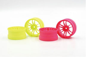 REVE D Drift Wheel UL12 (YELLOW, Offset 6, 2pcs)(RW-UL12Y6) - 4582586511522