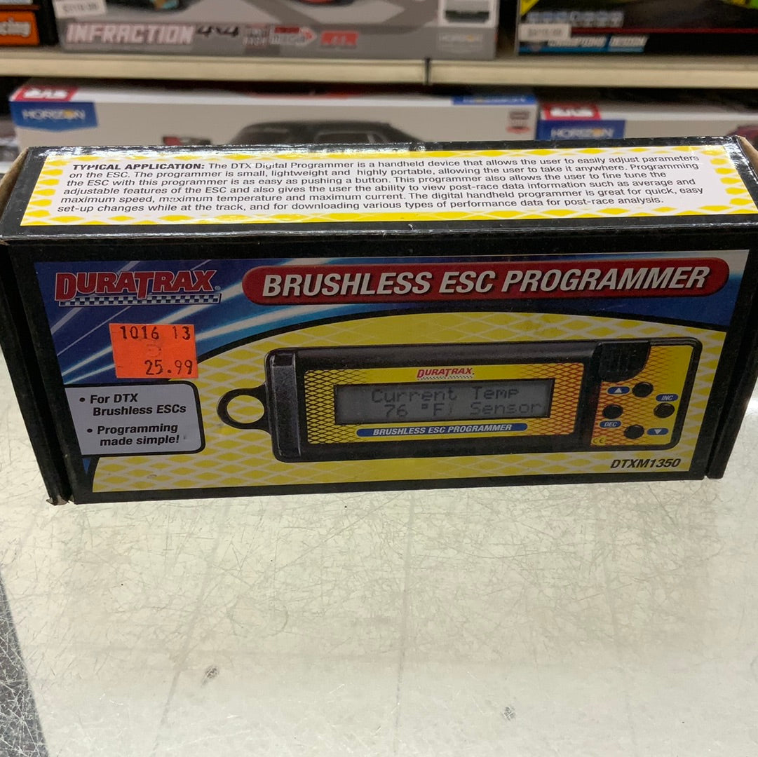 DURATRAX BRUSHLESS ESC PROGRAMMER