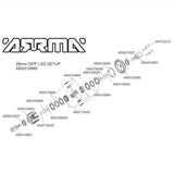 Active F/R Diff Set, GP4 5mm 10k