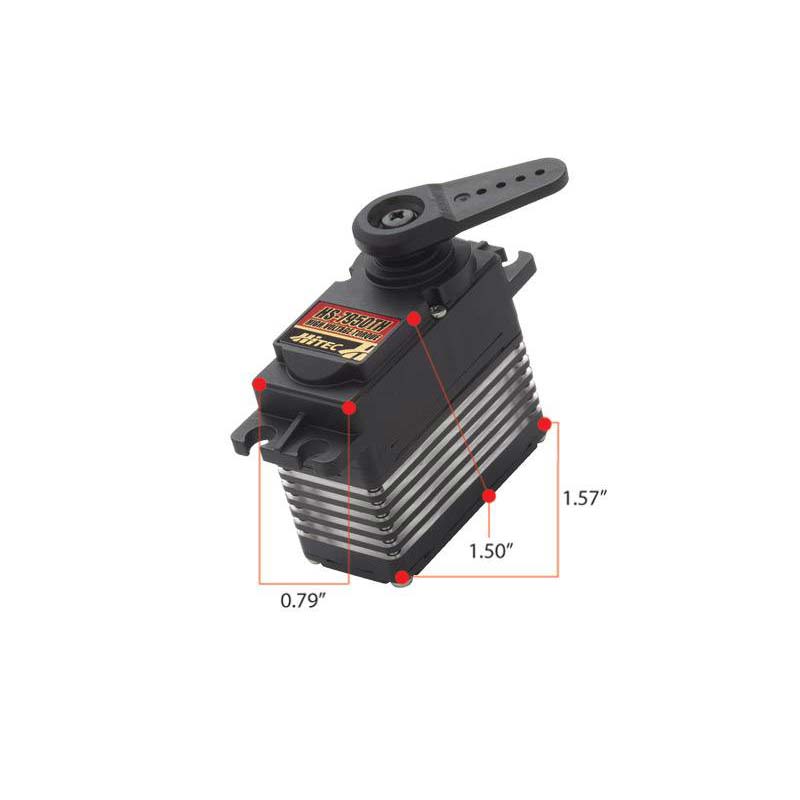Hitec HS-7950TH High-Voltage Mega Torque Servo: Universal