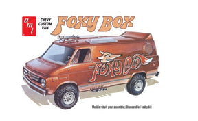 AMT 1/25 Chevy Custom Van Foxy Box 1975 AMT1265 - 849398048122