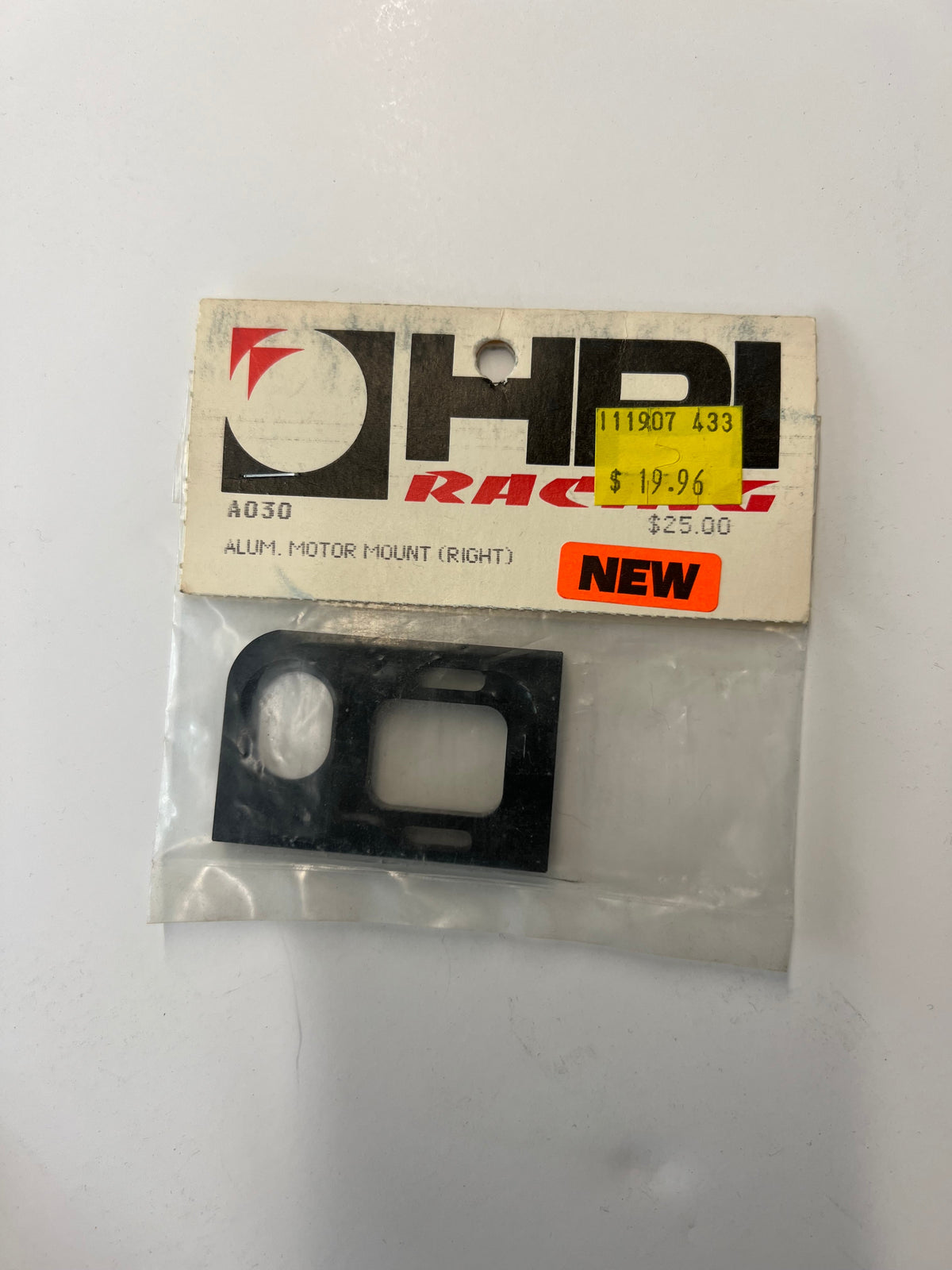 HPI Racing A030 Aluminum Motor Mount (Right) F1 pan car