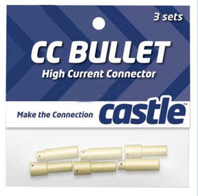 4mm High Current CC Bullet Connector Set - 899598001052