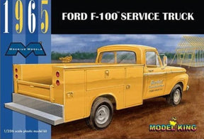 Moebius 1/25 Ford 1965 F-100 Service Truck Plastic Model Kit MOE1235 - 707600112354