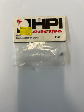 HPI RACING A027 ALUMINUM SPACER (D) (1PC)