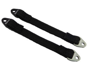 Hot Racing 1/10 Scale Suspension Travel Limit Straps, 85mm, 2pcs - 083745972528