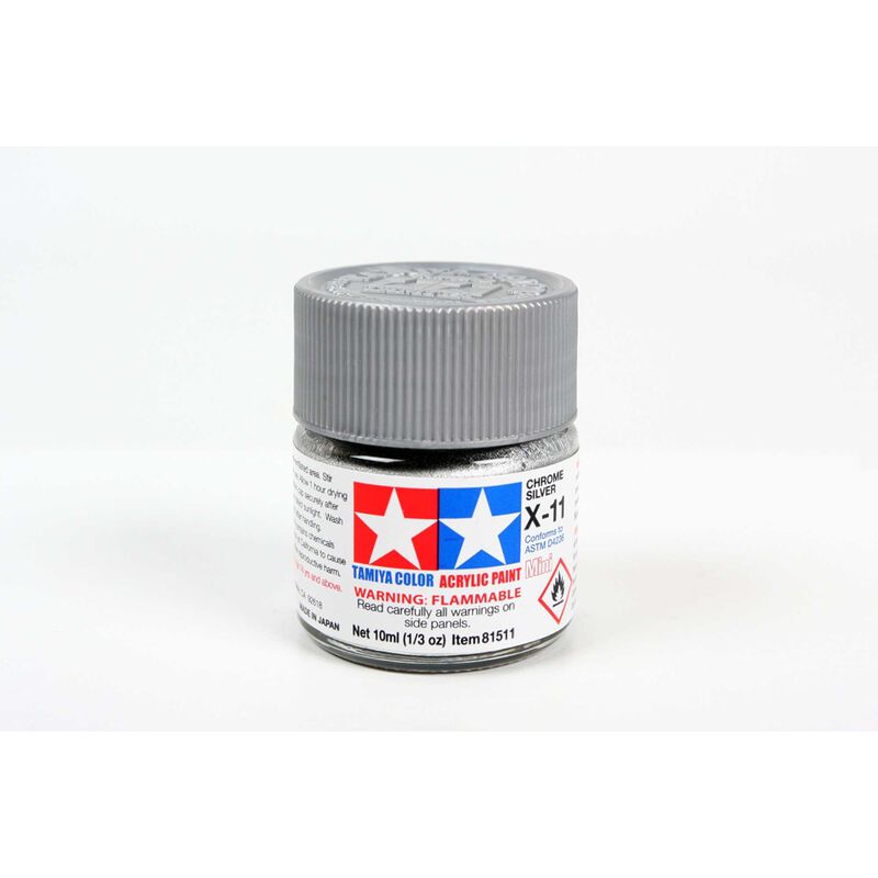 tamiya Acrylic Mini X11 chrome silver