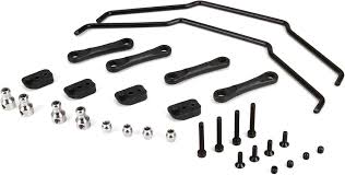 LOS254013 Front & Rear Sway Bar Kit: 1:5 4wd DBXL - LOS254013