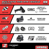 1/16 MOJAVE GROM 223S DSC 4X4 RTR Brushless Desert Truck, White (Battery & Charger Included)