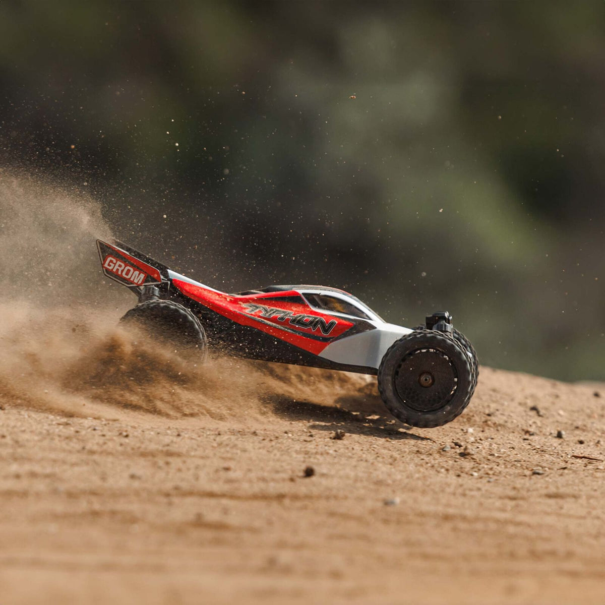 1/14 TYPHON GROM 4X4 RTR Brushed Buggy (Battery & Charger Included), Red/White