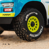 1/16 MOJAVE GROM 4X4 RTR Brushed Desert Truck (Battery & Charger Included), Blue/White