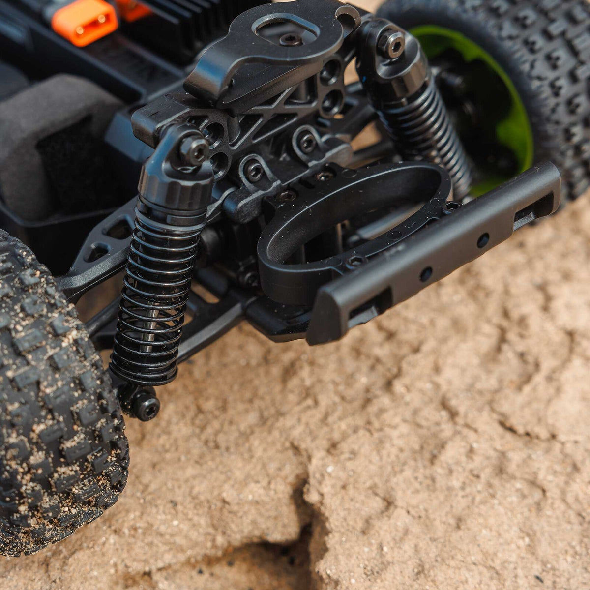 1/16 MOJAVE GROM 4X4 RTR Brushed Desert Truck (Battery & Charger Included), Blue/White