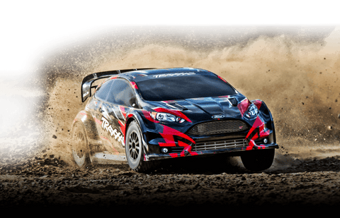RED - FORD FIESTA ST RALLY BL-2S - 74154-4