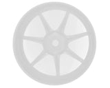 Integra AVS Model T7 Super High Traction Drift Wheels (White) (2) (8mm Offset) w/12mm Hex - IW-3208WH