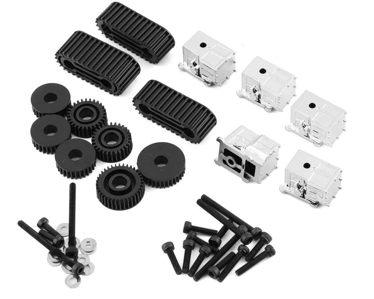 JConcepts Engine Accessory Set (Chrome) - JCO2537