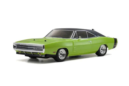Kyosho - 1/10 EP 4WD Fazer Mk2 FZ02L Readyset, 1970 Dodge Charger, Sublime Green - KYO34417T2