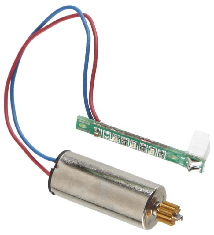 Heli-Max Right Front Motor w/LED/Pinion CW 230Si Quad