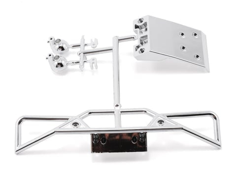 LOSA4060C Losi Front Bumper & Skid Plate (Chrome)