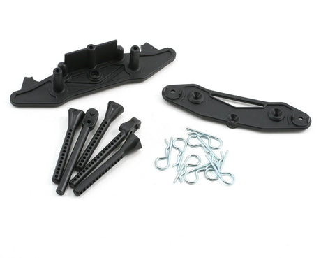 LOSA4239 Body Post & Bumper Set:JRX-S - LOSA4239