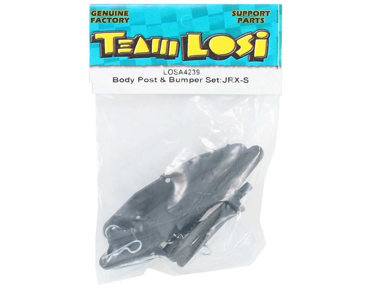 LOSA4239 Body Post & Bumper Set:JRX-S