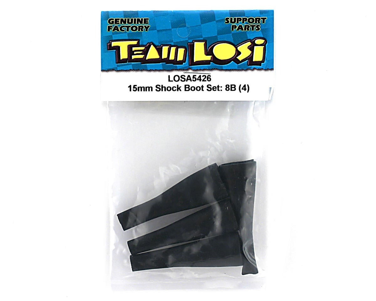 LOSA5426 15mm Shock Boot Set (4): 8B 8T
