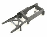 LOSA9962 NEW XXX-NT CENTER CHASSIS  BRACE PLASTIC GRAPHITE