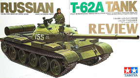 Tamiya 1/35 Russian T-62A Tank Model Kit - TAM35108 - TAM35108