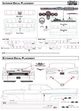 59' Impala Body Kit (Clear) (1pc) - RER15533