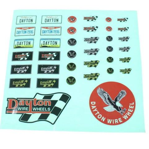 Dayton Wire Wheel Set (Chrome) (4pcs) - RER17088