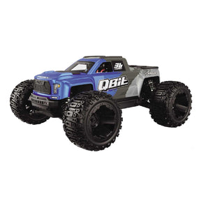Maverick QBit MT 1/16 4WD RTR Brushed Monster Truck (Blue) w/2.4GHz Radio, Battery & Charger