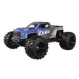 Maverick QBit MT Flux 1/16 4WD RTR Brushless Monster Truck (Blue) w/2.4GHz Radio, Battery & Charger
