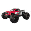 Maverick QBit MT Flux 1/16 4WD RTR Brushless Monster Truck (Red) w/2.4GHz Radio, Battery & Charger
