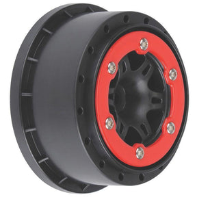Sixer 2.2/3.0 Red/Black Bead-Loc R Wheels(2):SLH - PRO271504
