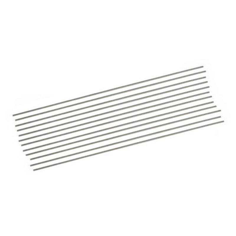 Fully Thread Rods, 12": 2-56 (12)