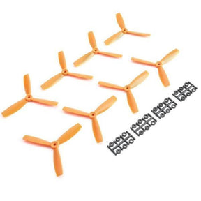 Triple BN Prop 5x4.5x3, Orange: 8 pack (HQPBT504530O) - HQPBT504530O