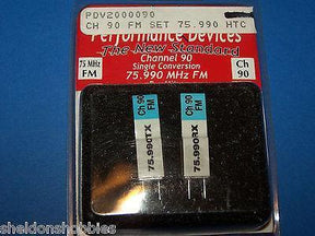 HITEC 75.990 MHz FM SINGLE CONVERSION CH-90 (PERFORMANCE ) #PDV2000090