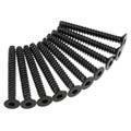 AXA470 Hex Socket Tap Flat Head M3x25mm Black (10) - AXIC0470