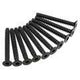 AXA470 Hex Socket Tap Flat Head M3x25mm Black (10)