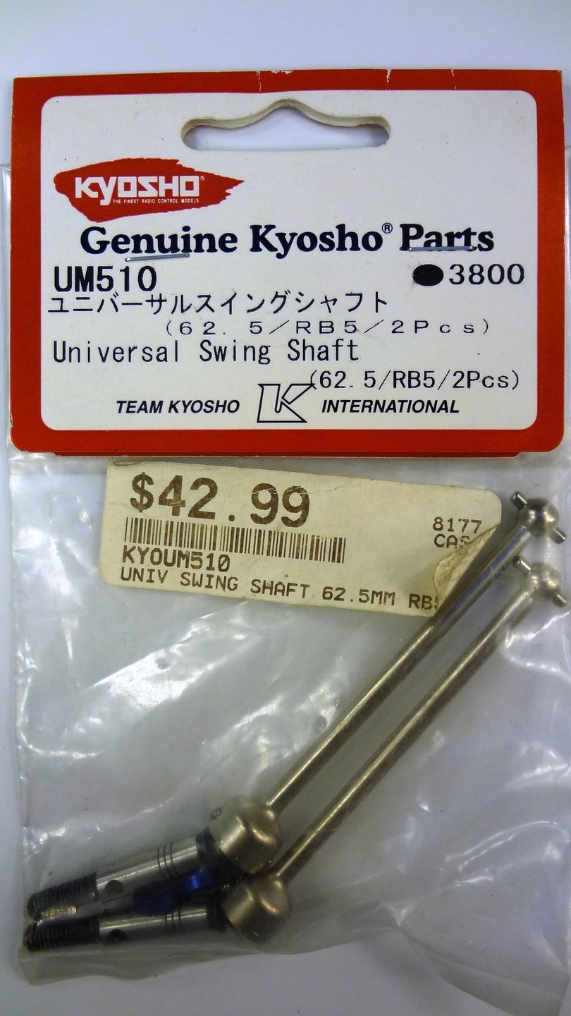 UNIVERSAL SWING SHAFT (62.5/RB5/2PCS)