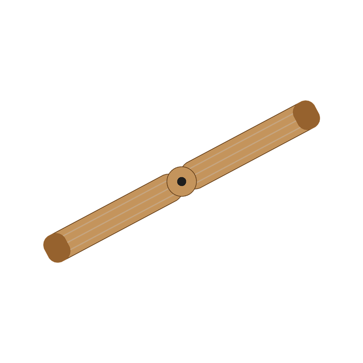 Zinger 12x3 Wood Propeller — propeller