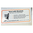 Prather PRA8074 strut box label - Strut with Brackets for 7.5cc to 15cc inboard boats