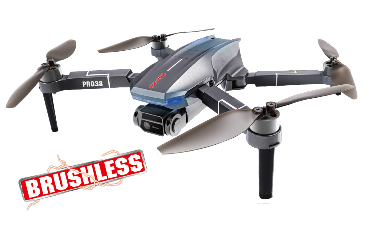 PRO38 – BRUSHLESS 1080P FPV DUAL GIMBALE CAMERA DRONE - PRO38