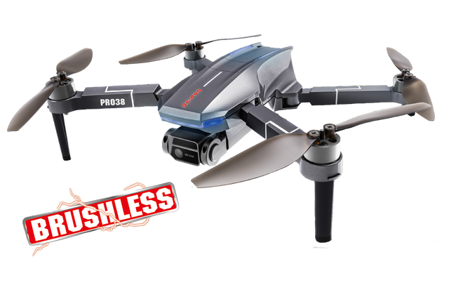 PRO38 – BRUSHLESS 1080P FPV DUAL GIMBALE CAMERA DRONE - PRO38
