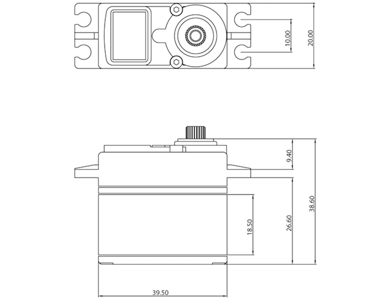 ProTek - Standard Digital "High Torque" Metal Gear Servo