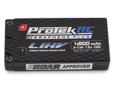ProTek RC 2S 130C Low IR Si-Graphene + HV LCG Shorty LiPo Battery (7.6V/4800mAh) w/5mm Connectors (ROAR Approved) - PTK-5117-22