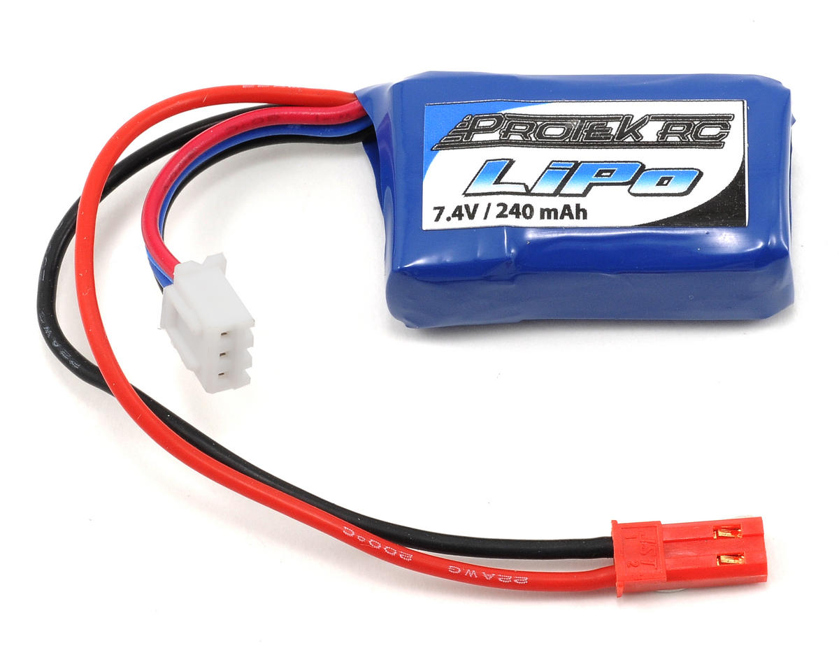 ProTek RC 2S High Power 30C Micro LiPo Battery (7.4V/240mAh) w/JST Connector - PTK-5185