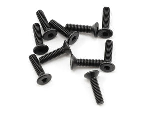 ProTek RC 2.5x10mm "High Strength" Flat Head Screws (10) - PTK-H-2103 - PTK-H-2103