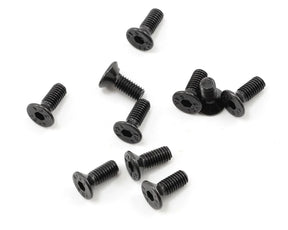 ProTek RC 3x8mm "High Strength" Flat Head Screws (10) - PTK-H-2202 - PTK-H-2202