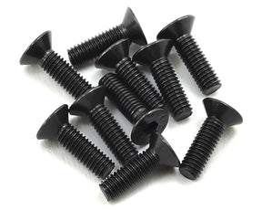 ProTek RC 3x10mm "High Strength" Flat Head Screws (10) - PTK-H-2203 - PTK-H-2203